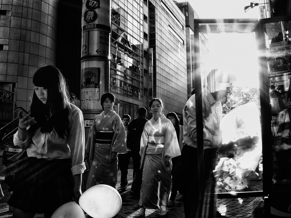 Shibuya-Straße - TOKIO 2016 von Ash Shinya Kawaoto