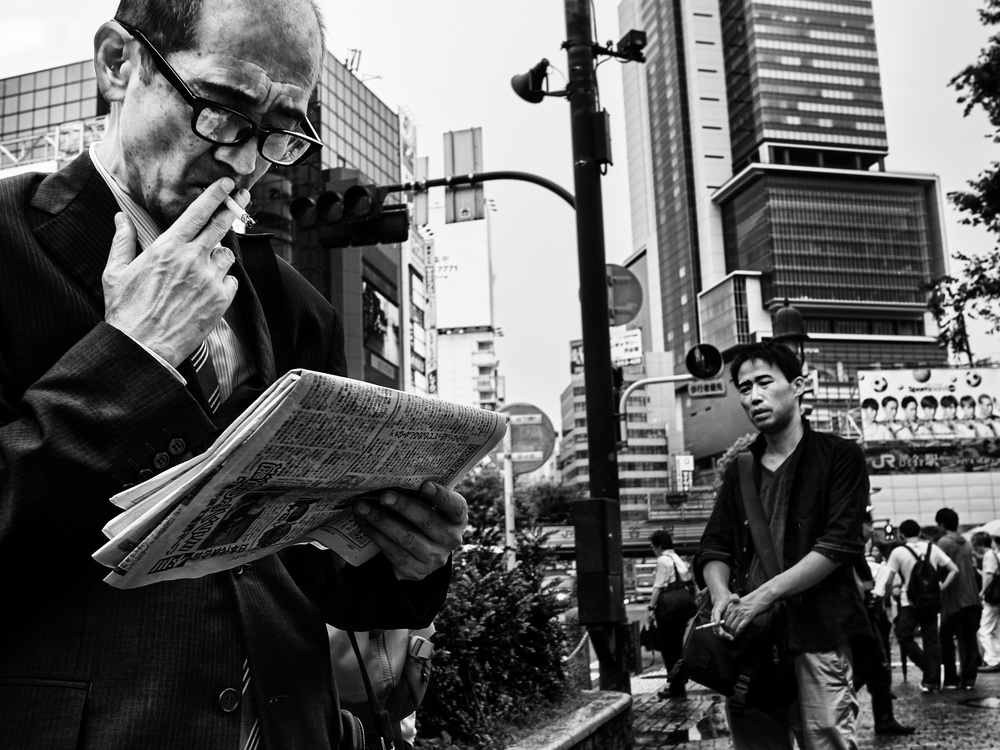 Shibuya-Straße - TOKIO 2016 von Ash Shinya Kawaoto
