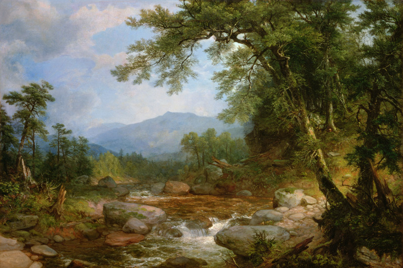 Monument Mountain, Berkshires, 1855-60 von Asher Brown Durand