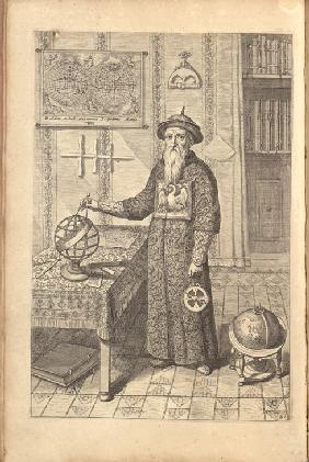 Johann Adam Schall von Bell. (Aus China Illustrata von Athanasius Kircher) 1667