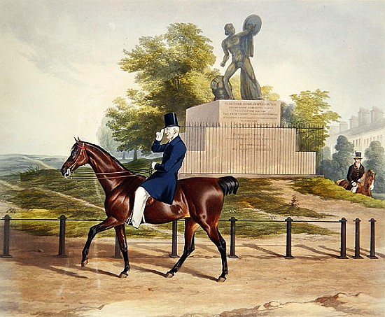 A View in Hyde Park; engraved by J. Wilson von (attr. to) J. Harris