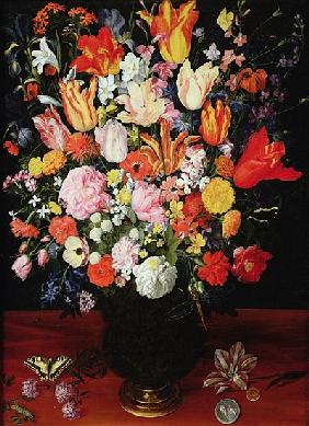 Still life of flowers, 1610s