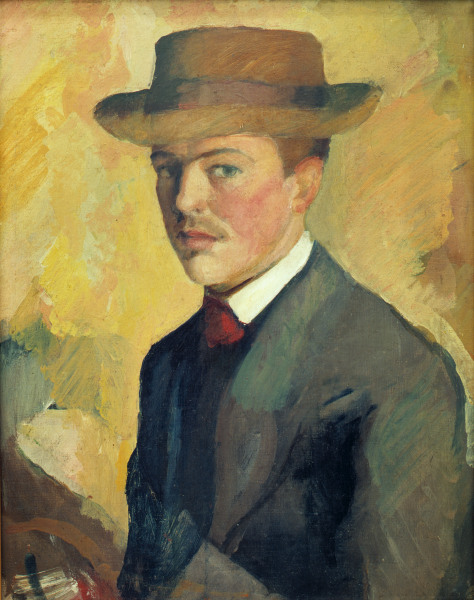 Selbstportrait von August Macke