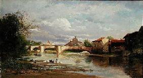Bridge with ducks 1872