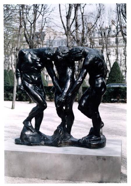 The Three Shades von Auguste Rodin