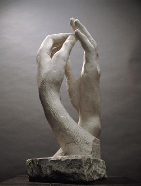 The Cathedral by Auguste Rodin (1840-1917) (plaster) 19th