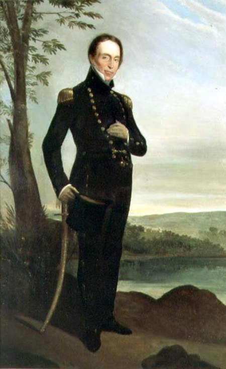 Portrait of Captain John Piper (1773-1851) von Augustus Earle
