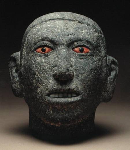 Head of a Youth, found at Tenochtitlan von Aztec