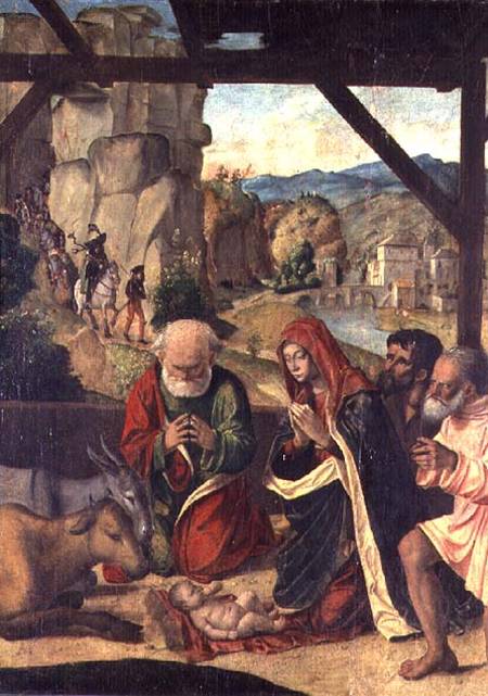 Nativity von Baldassare di Matteo Carrari