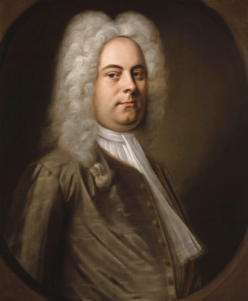 Porträt des Komponisten Georg Friedrich Händel (1685-1759) von Balthasar Denner