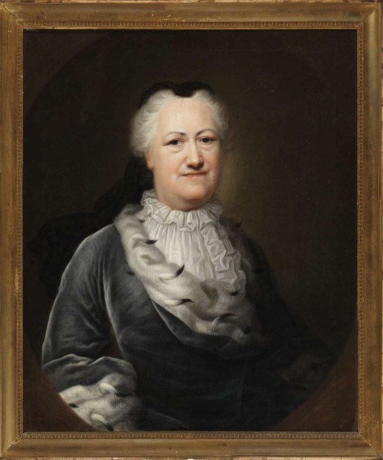 Porträt von Elisabeth Sophie Marie, Herzogin zu Braunschweig-Lüneburg und Fürstin von Braunschweig-W von Balthasar Denner