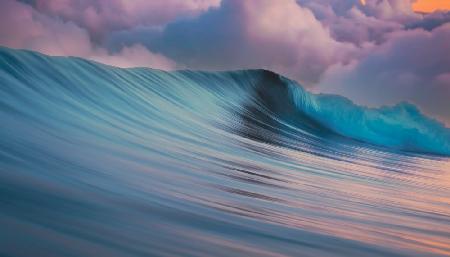 Eine wunderschöne Welle