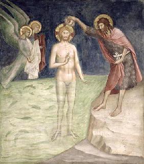 Baptism of Christ, from a series of Scenes of the New Testament (fresco) 1920