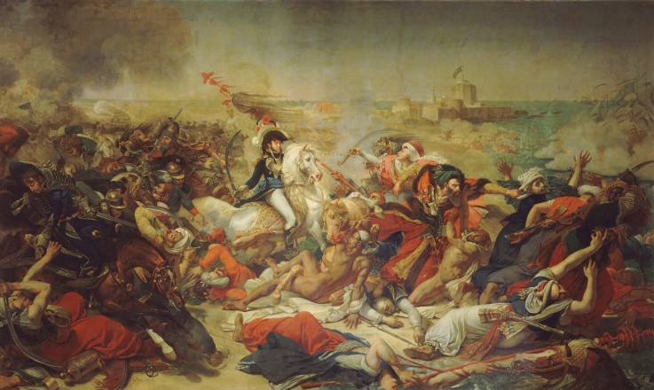 Die Schlacht von Abukir am 25. Juli 1799 von Baron Antoine Jean Gros