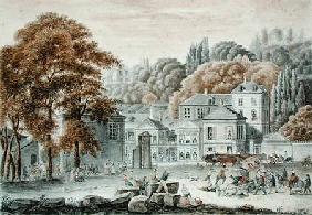 The New Place du Pont, Sevres in 1822  &