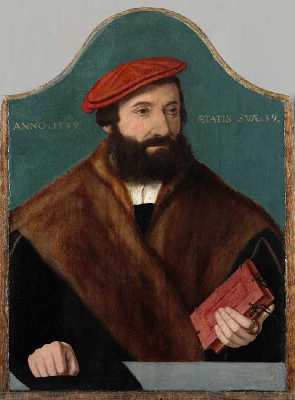 Bildnis eines 39-jährigen Mannes von Bartholomäus Bruyn d.Ä.