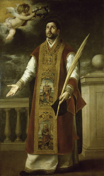Murillo / St. Rodriguez von Bartolomé Esteban Perez Murillo