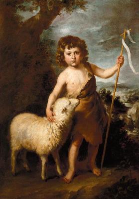 Johannes der Täufer als Kind Um 1650/55