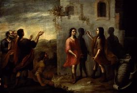Invention of Painting / Murillo / c.1660