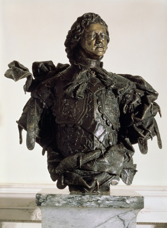 Büste des Kaisers Peter des Großen von Bartolomeo Carlo Rastrelli