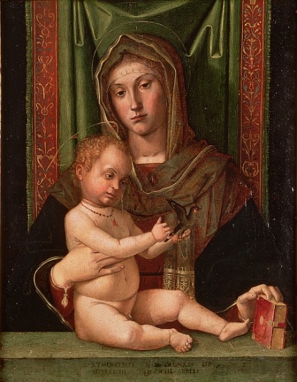 Madonna and Child von Bartolomeo Montagna