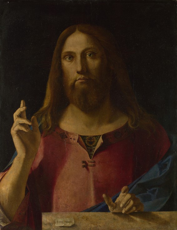 Christ der Erlöser (Salvator Mundi) von Benedetto Diana