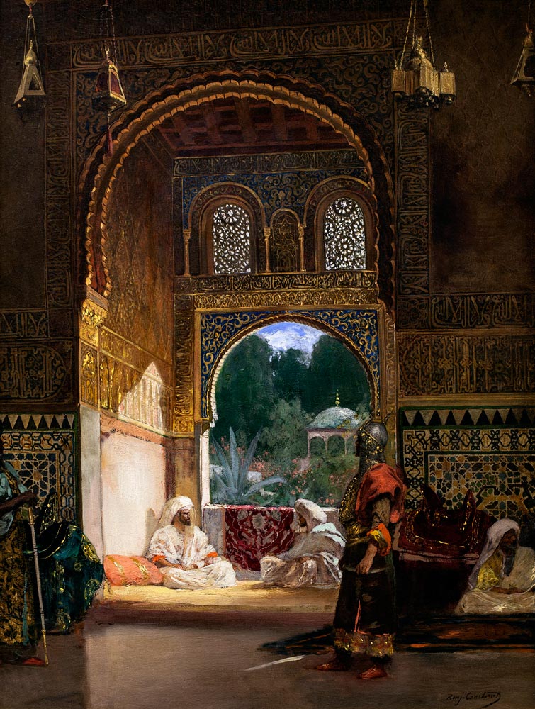 Im Palast des Sultans (Dans le palais du sultan) von Benjamin Constant