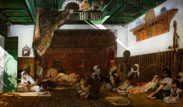 Marokkanisches Harem von Benjamin Constant