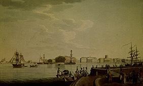 St. Petersburg, die Börse 1807