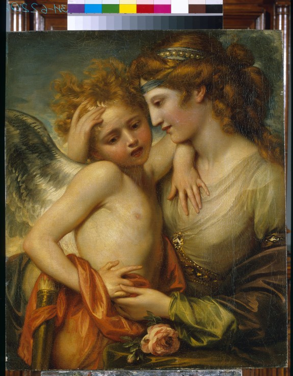 Venus tröstet den verwundeten Amor von Benjamin West