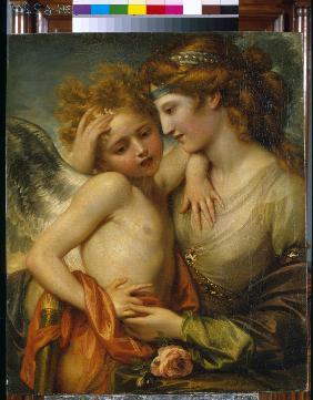 Venus tröstet den verwundeten Amor 1802
