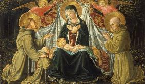 Maria mit Kind u.Heiligen