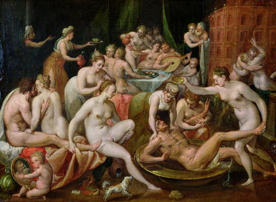 The Feast of the Gods (oil on canvas) von Bernard Ryckere