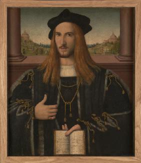 Porträt von Alberto Pio 1512