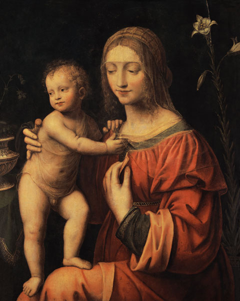 Virgin and Child von Bernardino Luini