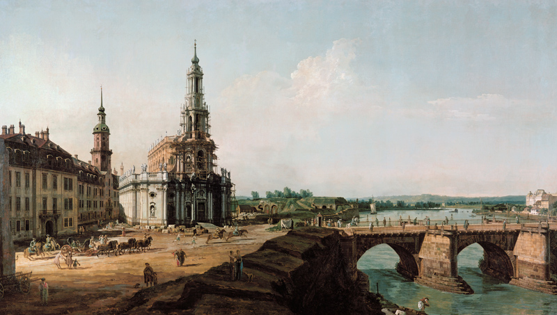 Dresden, Kath.Hofkirche von Bernardo Bellotto