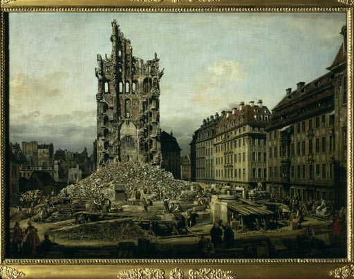 Dresden, Kreuzkirche von Bernardo Bellotto