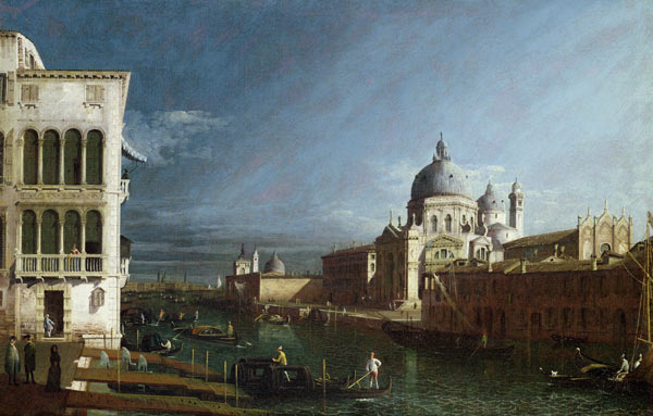 The Molo Looking West with the Doges' Palace in the Distance von Bernardo Bellotto