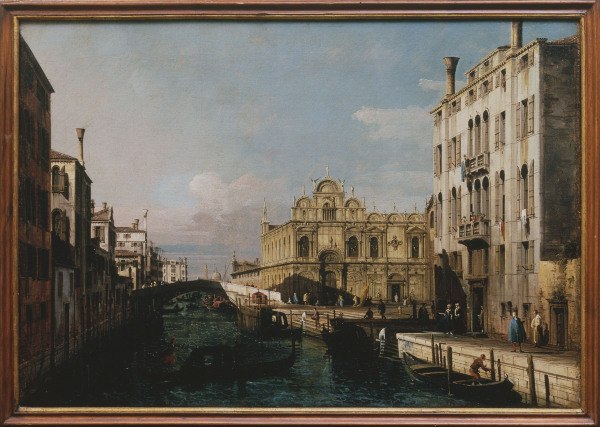 Venice, Scuola di S.Marco / Bellotto von Bernardo Bellotto