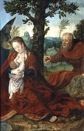 The Rest on the Flight into Egypt (panel)