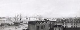 View of New Orleans taken from the Lower Cotton Press, 1860 (aquatint) 1574