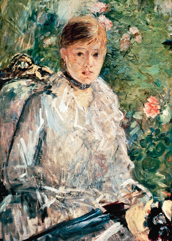 Portrait of a Young Lady von Berthe Morisot