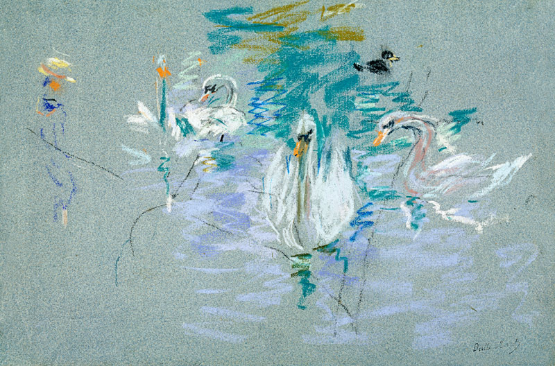 Swans von Berthe Morisot