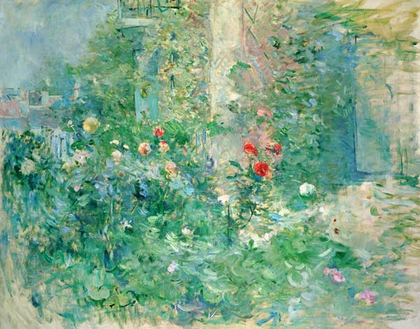 Garten in Bougival von Berthe Morisot