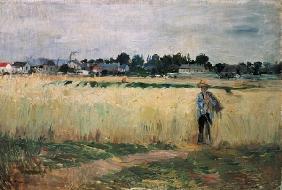 In the Wheatfield at Gennevilliers 1875