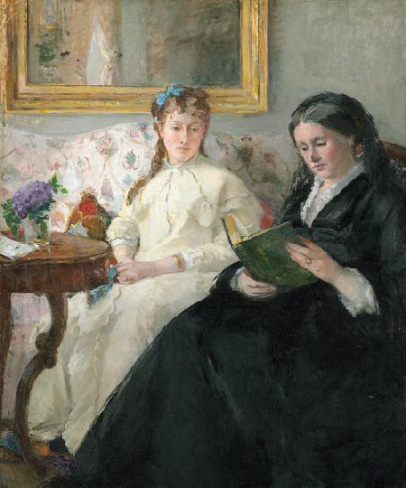 Portrait of the Artist's Mother and Sister 1869-70