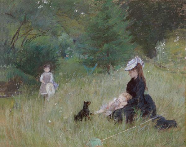 In a Park c.1874 ste
