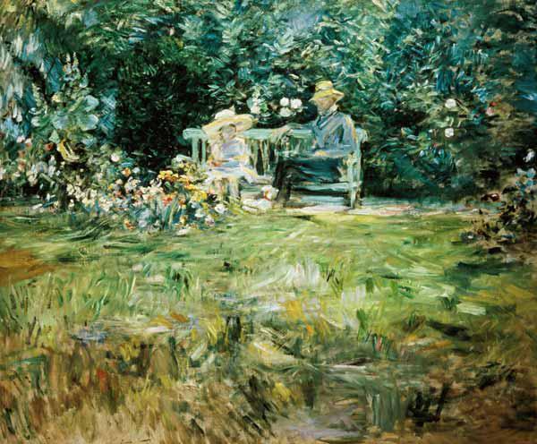 The Lesson in the Garden 1886