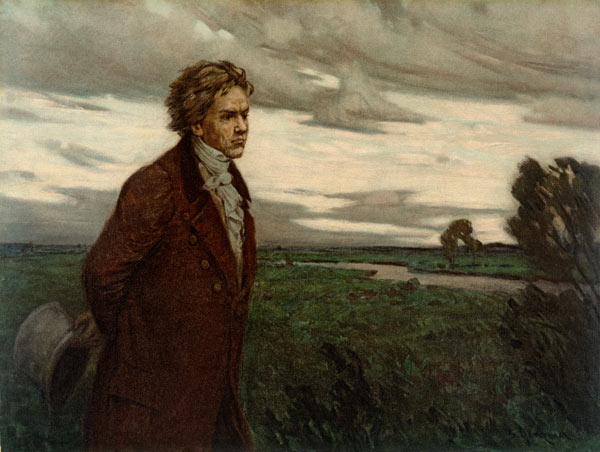 Beethoven als Spaziergänger von Berthold Genzmer