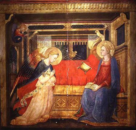 The Annunciation von Bicci  di Lorenzo